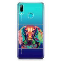 Huawei Y9 2019 Kılıf Cooker Colorful Arka Kapak Koruma Desenli Full Koruyucu