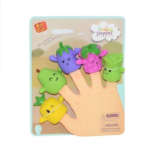 Mağaza Ürünleri Finger Puppet Meyve Figürlü Parmak Kuklası