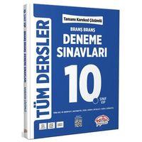10. Sınıf Tüm Dersler Branş Branş Deneme Sınavları Editör Yayınları