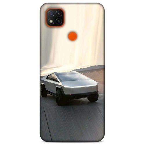 Lopard Xiaomi Redmi 9C Uyumlu Kılıf PickUpX (17) Tasarım Kılıf Gümüş Gri
