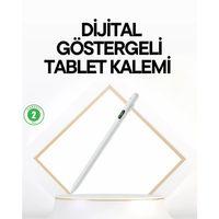 İpad Uyumlu 1.5mm Pom Uçlu Dokunmatik Kalem Uzun Kullanım Süreli Stylus