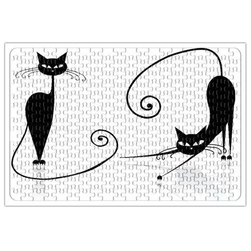 Kara Kediler Puzzle 240 Parça Yapboz