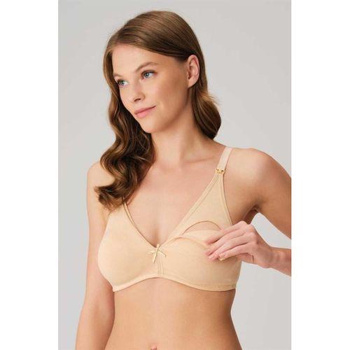 Pamuklu Balensiz Lohusa Önden Açılan Emzirme Sütyeni