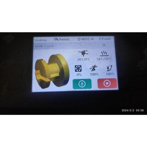 PTFE Borulama Klipsi Flyingbear Reborn 2 ve Ghost 6 için (Bu ürün Sadece Plastik parçadır - Almadan Önce Soru Sorabilirsiniz)