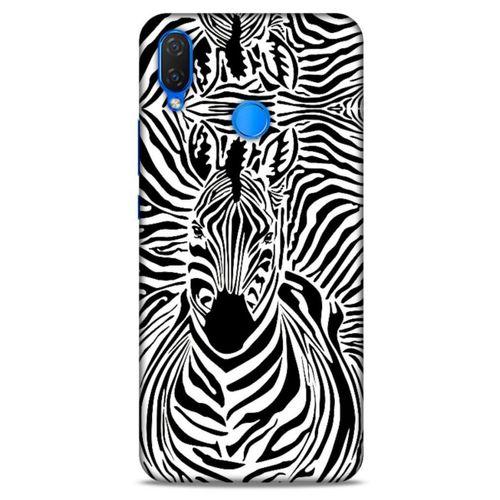 Animax Zebra Silüet Huawei Psmart 2019 Kılıf Desenli Silikon