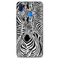 Animax Zebra Silüet Huawei Psmart 2019 Kılıf Desenli Silikon