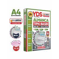 2026 YDS Almanca ÖSYM Tıpkı Basım Çıkmış Soru Deneme Paketi Dijital Çözümlü 18li Fasikül SETİ