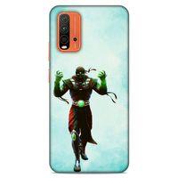 Lopard Xiaomi Redmi 9T Uyumlu Kılıf GameX (39) Liquid Crystal Kılıf Yeşil