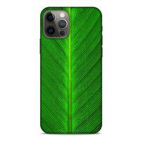 Lopard Apple iPhone 12 Pro Uyumlu Kılıf Bahar (33) Hybrid Kılıf Yeşil