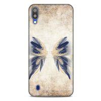 Samsung Galaxy M10 Kılıf Desenli Özel Seri Tüyler (17) Tasarım Kılıf