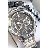 Slazenger Çelik Kordon İç Fonksiyonları Aktif 10 Atm+Bileklik Hediyeli Erkek Kol Saati VS.BLKT.0797