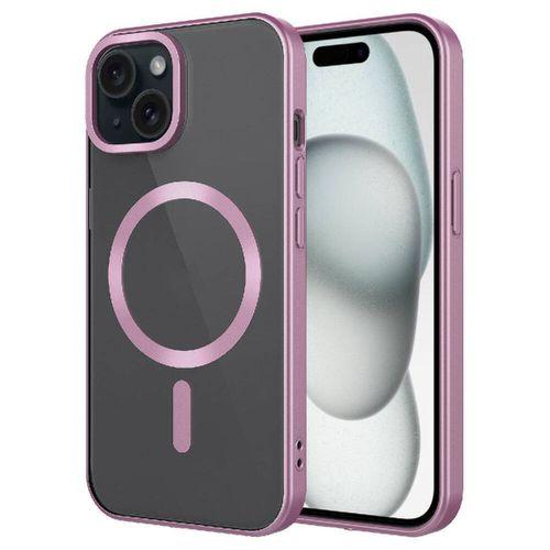 Apple iPhone 15 Kılıf Mat Tasarımlı M-safe Wireless Şarj Özellikli Zore Mat Setro Kapak