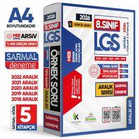 2026 8 Sınıf LGS Aralık Ayı MEB Örnek Soru Tıpkı Basım 5li Sarmal Deneme Paketi Video/PDF Çözümlü