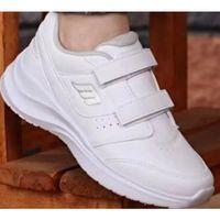 MP 252-1307 Beyaz Unisex Cırtlı Spor Ayakkabı