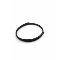 Mıknatıslı İp Bileklik - Siyah