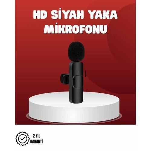 2’li Kablosuz Yaka Mikrofonu İphone İçin Profesyonel Video Ses