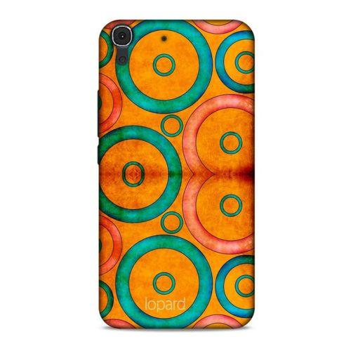 Huawei Honor 8a Kılıf Pastel Renkler (39) Liquid Crystal Kılıf Turuncu Yeşil