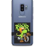 Zoologix (58) Samsung Galaxy S9 Plus Şeffaf Kılıf Silikon Desenli