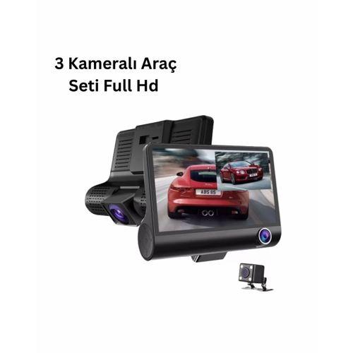 3 Kameralı Araç Dvr