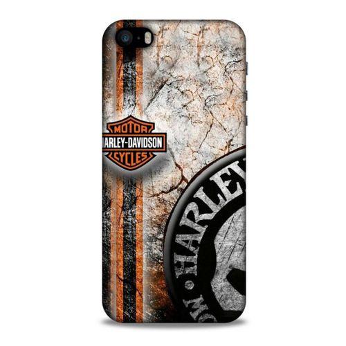 Apple iPhone SE Uyumlu Kılıf Motorsiklet (11) Tam Koruma Harley Davidson