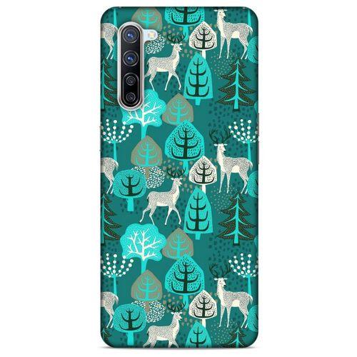 Oppo Reno 3 Pro 5g Kılıf Snowix (32) Soft Silikon Kılıf Turkuaz Beyaz