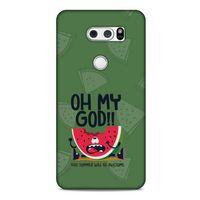 Frutix Karpuz 02 LG K50S Kılıf Desenli Silikon