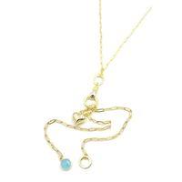 Kalp Y Kolye - Altın