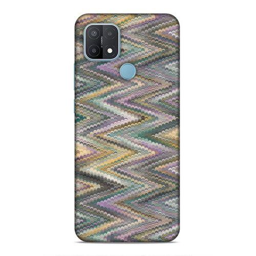 Oppo A15 Uyumlu Kılıf Romans (47) Crystal Flex Kılıf Zig Zag