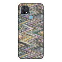 Oppo A15 Uyumlu Kılıf Romans (47) Crystal Flex Kılıf Zig Zag
