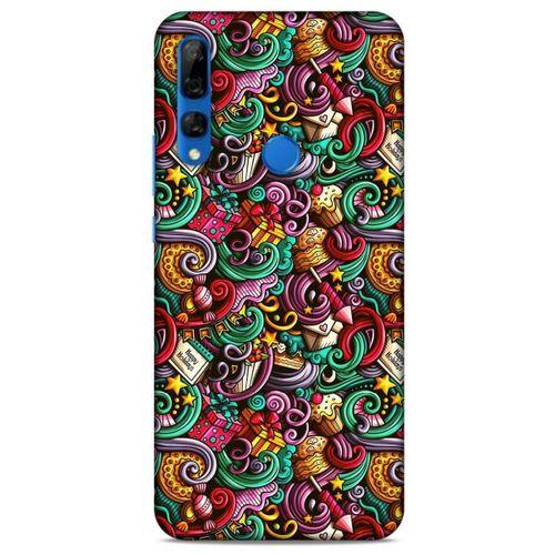 Graffitix (44) Desenli Silikon Kapak Huawei Y9 Prime 2019 Kılıf