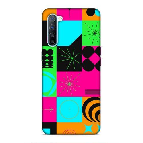 Oppo Reno 3 Uyumlu Kılıf Insomnia (28) Arka Kapak Fuşya