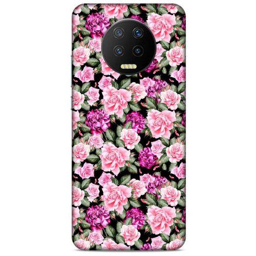 Lopard İnfinix Note 7 Uyumlu Kılıf Botanix (28) Arka Kapak