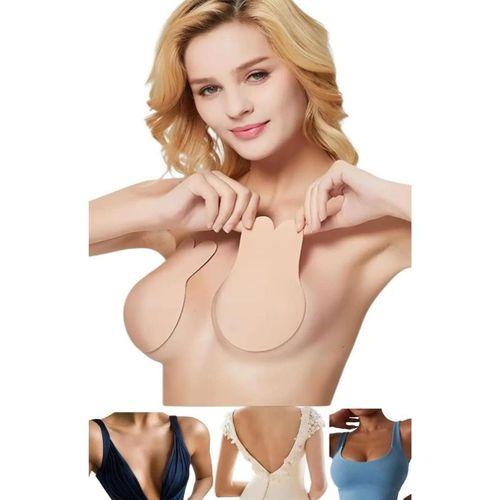 Kadın Tavşan Kulaklı Silikon Göğüs Asansörü Sütyen 1300 F.K.