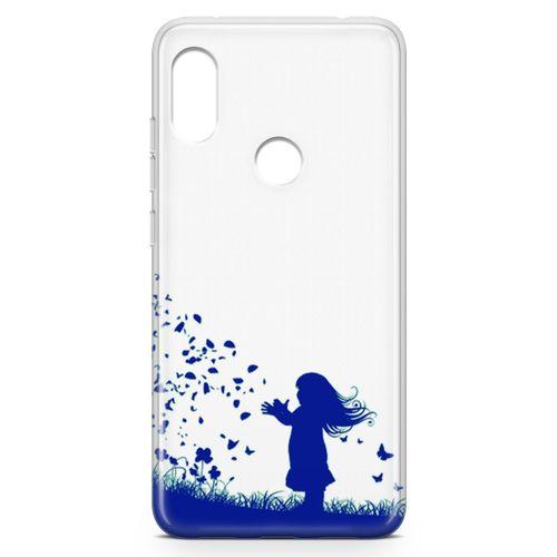 Xiaomi Redmi Note 6 Pro Kılıf Özgür Kız Arka Kapak Koruma Desenli Full Koruyucu
