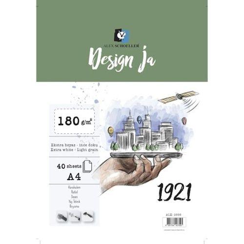 ALEX DESIGN SPİRALLİ RESİM DEFTERİ (A3) 40 Yaprak 180 GRAM ( ALEX-0588 )