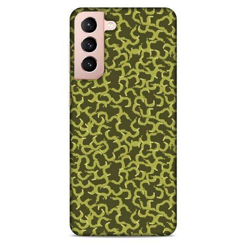 Lopard Samsung Galaxy S21 Uyumlu Kılıf Kamuflaj (93) Thin Fit Kılıf