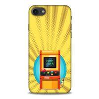 Retro (32) Desen Soft Silikon Kılıf Renkli Apple Iphone 8 Kılıf