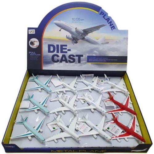 HAPPY JUNIOR Çek Bırak Işıklı Sesli Yolcu Uçak 15 Cm - 777-2