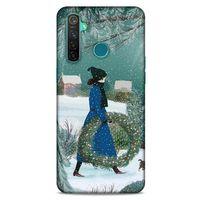 Oppo Realme 5 Pro Kılıf Snowix (41) Tank Kılıf Mavi Yeşil