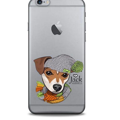 Zoologix (86) Apple Iphone 6 Plus Şeffaf Kılıf Silikon Desenli