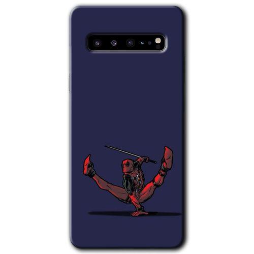 Potkal Hediye Fabrikası Samsung Galaxy S10 Plus Kılıf HD Desen Baskılı Arka Kapak - DeadPool 3