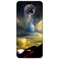 Lopard Xiaomi Poco F2 Pro Uyumlu Kılıf Gece'S (17) Tasarım Kılıf Sarı