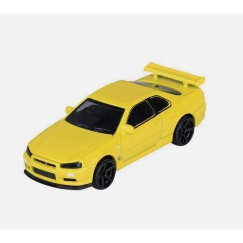 Majorette JDM Legends 2025 Nissan Skyline GT-R R34 Yellow