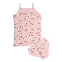 Kota Kız Çocuk Balerin Baskılı Bikini Takımı