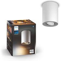 Philips Hue White Ambiance PILLAR Spot 1x5.5W Bluetooth özellikli genişletici - Beyaz