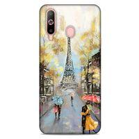 Cityx (29) Samsung Galaxy A60 Kılıf Silikon Kapak Desenli