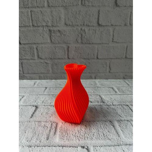 11 Cm Turuncu Kalp Formlu Mini Vazo Es Dekoratif Obje