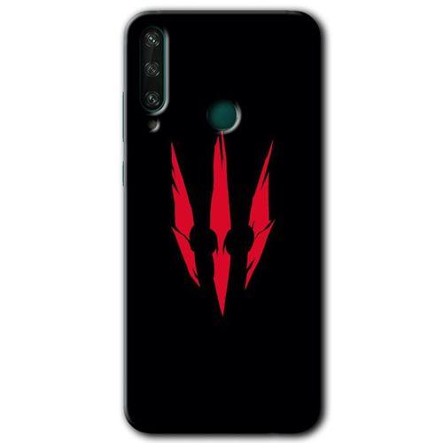 Potkal Hediye Fabrikası Huawei Y6P HD Baskılı Kılıf + 9D Tam Ekran Koruyucu - Ayı Pençesi