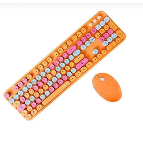 Tr Mofii Sweet Turuncu Klavye Mause Set