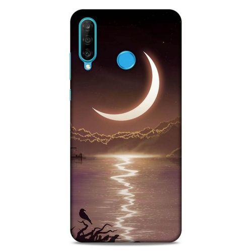 Lopard Huawei P30 Lite Uyumlu Kılıf Gece'S (34) Slim Armor Kılıf Kırmızı Gece